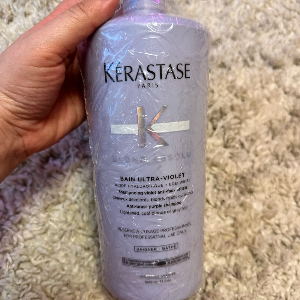 NEW Kérastase Blond Absolu Bain Ultra-Violet Shampoo 34 oz